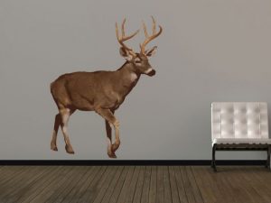 Wildlife animal deer decal wall sticker
