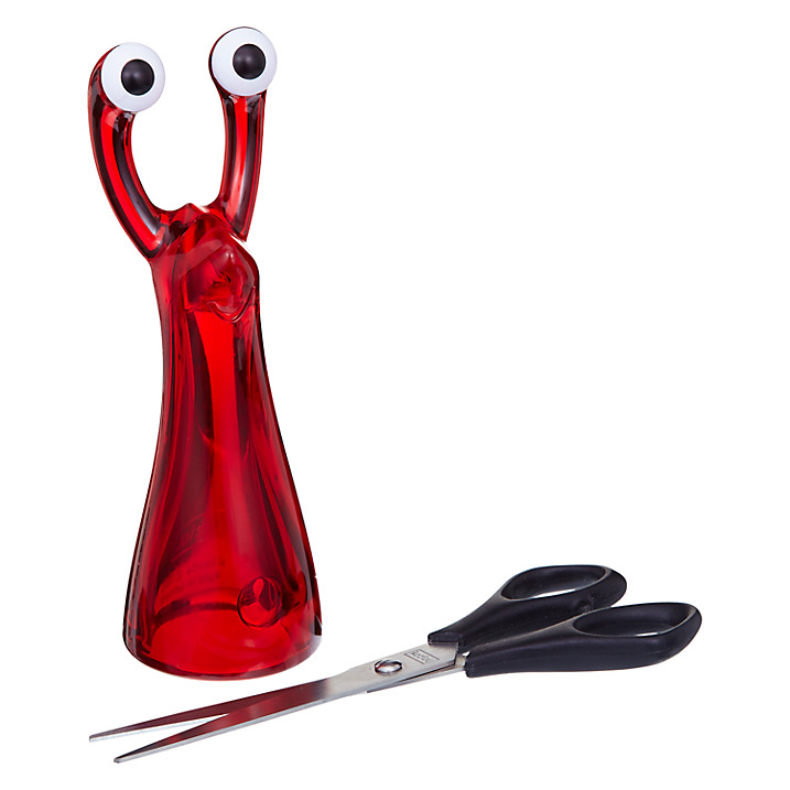 Quirky storage idea Koziol Edward scissors holder Fresh Design Blog