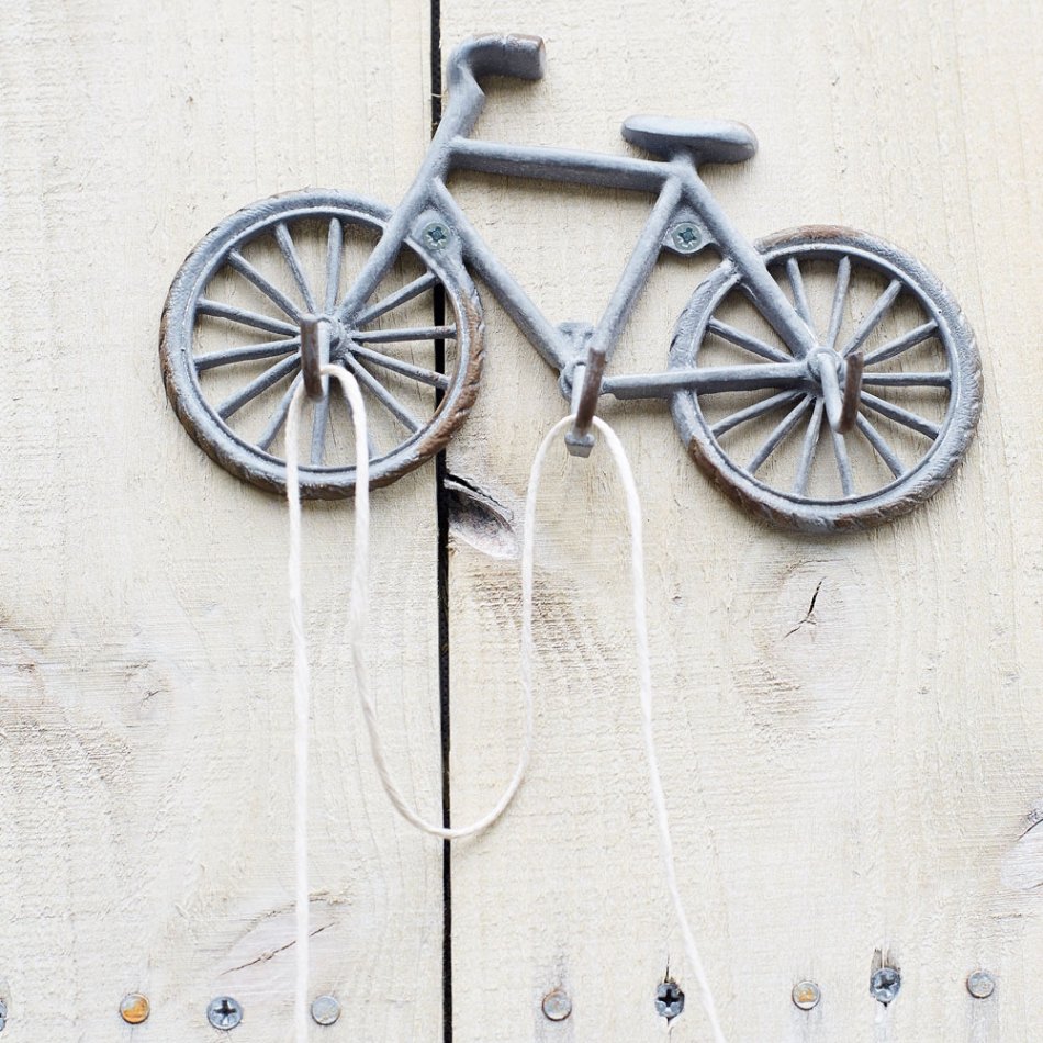 Bicycle design key rack hanger hook