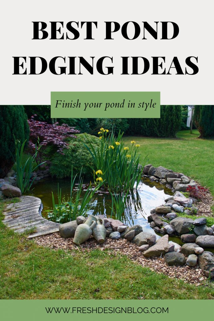 Garden Pond Edging Ideas: Natural and Decorative ~ Fresh Design Blog